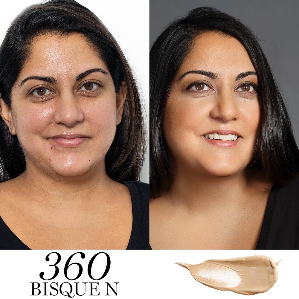 Teint Idole Foundation Shade 360 Before After